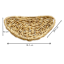 Woven Boat Bowl, 15x11