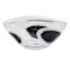 Black & White Dotted Glass Bowl, 14x9x7