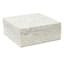 Solstice Ivory Capiz Decorative Box, 8"