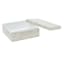 Solstice Ivory Capiz Decorative Box, 8"