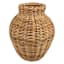 Natural Rattan Vase, 11"