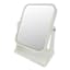 White Square 1X/3X Table Mirror