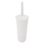Bren White Plastic Toilet Bowl Brush, 14"