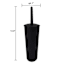 Bren Black Plastic Toilet Bowl Brush, 14"