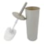 Bren Grey Plastic Toilet Bowl Brush, 14"