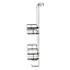 Keller Black 2-Tier over The Door Caddy