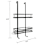 Keller Black 2-Tier over The Door Caddy