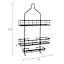 Keller Black Rectangle Shower Caddy