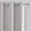 2-Pack Ivory Magnetic Closure Blackout Curtain Panels, 84"