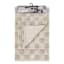 2-Piece Kenzy Natural Checkered Bath Rug Set