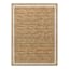 (B728) Kinsey Natural Border Area Rug, 9x12