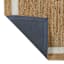 (B728) Kinsey Natural Border Area Rug, 9x12