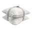 2-Pack White Textured Chenille Throw Pillows, 18"