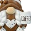 Coffee Gnome Outdoor Garden Statue, 8"