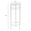 Harper White Plant Stand, Medium