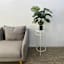 Harper White Plant Stand, Medium