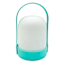 Turquoise Rechargeable Lantern, 9"