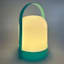 Turquoise Rechargeable Lantern, 9"