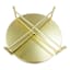 8In Gold Metal Plant Riser