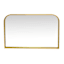 Gold Metal Wall Mirror, 36x24