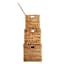 Water Hyacinth Storage Trunk with Flat Lid, Large