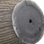 Bailey Fossil Bark Design Concrete Egg Shaped Planter, Large