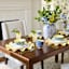 Watford Wooden Dining Table, Walnut Finish