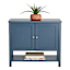 Mason Wooden Cabinet, Dusty Blue