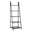 Juniper 5-Tier Wooden Shelf, Black