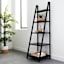 Juniper 5-Tier Wooden Shelf, Black