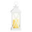 White LED X-Frame Lantern, 11"