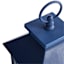 Navy Blue LED Lantern, 12"