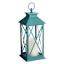 Found & Fable LED Teal Lantern, 12"