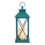 Found & Fable LED Teal Lantern, 12"