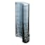 Crosby St. Curved Black Vase, 10.6"