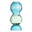 Found & Fable Green Optic Ball Stacked Vase, 10"