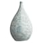 Blue Floral Ceramic Vase, 16"