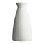 White Ceramic Vase, 12"