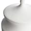 Providence White Ceramic Ginger Jar, 17.7"