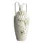 Providence 3D Flower Ceramic Vase with Handles, 18"