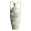 Providence 3D Flower Ceramic Vase with Handles, 18"