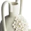 Providence 3D Flower Ceramic Vase with Handles, 18"