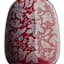 Providence Red Patterned Vase, 10"