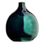 Found & Fable Green Glass Vase, 8"