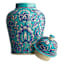 13In Ginger Blue Ceramic Vase