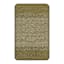 Ombre Green Puffback Washable Kitchen Mat, 21x34