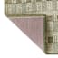 Green Gradient Tapestry Washable Accent Rug with Gel Latex Back, 21x34