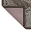 Medallion Taupe Puffback Washable Kitchen Mat 22X60