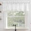 Tillie White Small Window Valance, 54x14