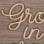 Grow in Grace Wall Decor, 26x14